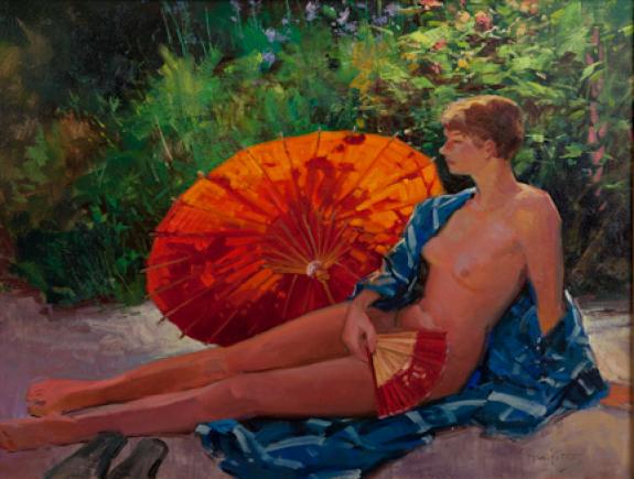 The Red Parasol